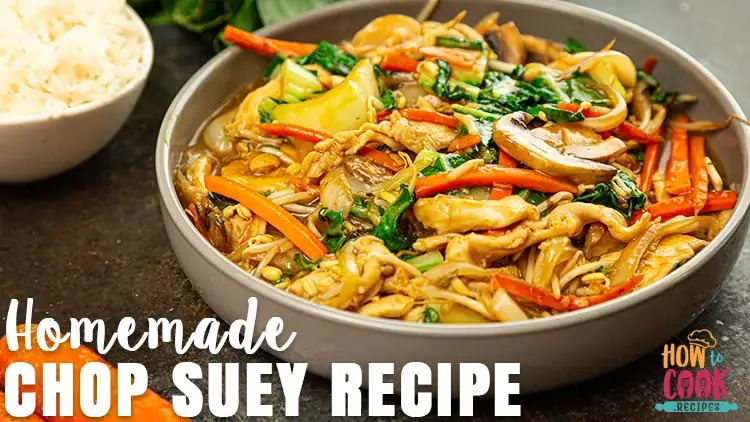 Best chop suey recipe