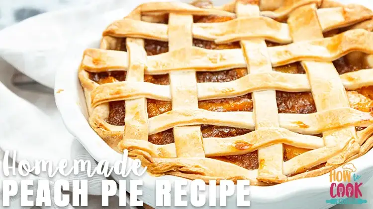 Best peach pie recipe