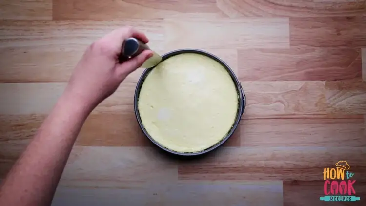 Best way to bake cheesecake in spring form pan