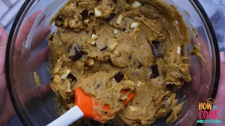 Brown butter cookie dough