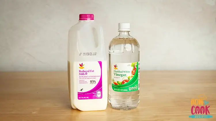 Buttermilk ingredients - How to make buttermilk