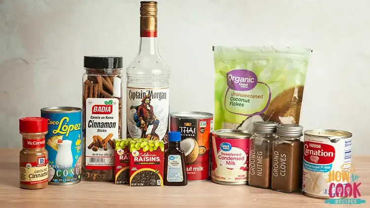 coquito ingredients