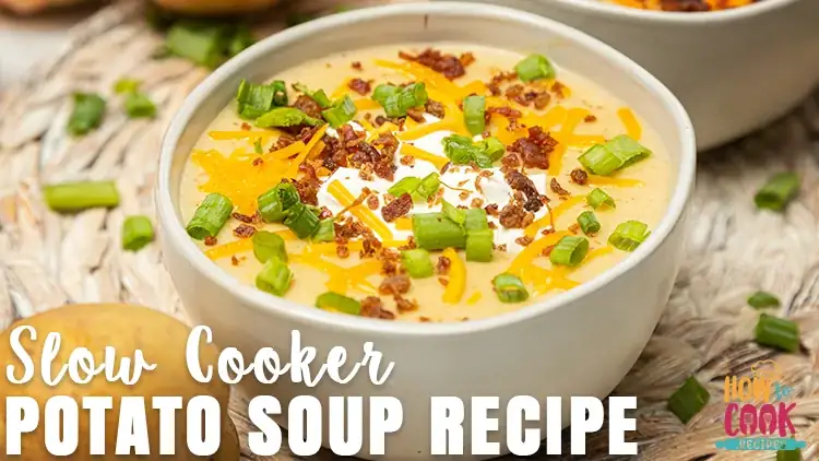 Crockpot potato soup recipe