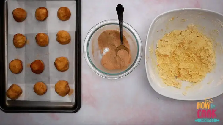 Do you flatten snickerdoodles before baking