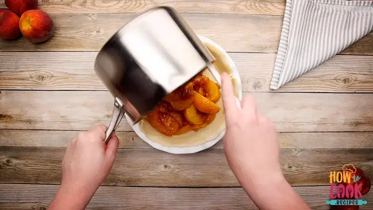 Do you have to thaw frozen peaches before baking