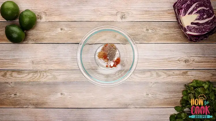 Easy fish taco recipe