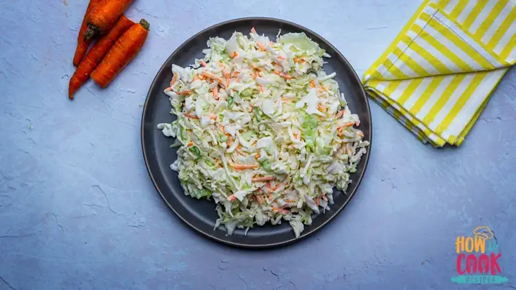 Easy homemade coleslaw