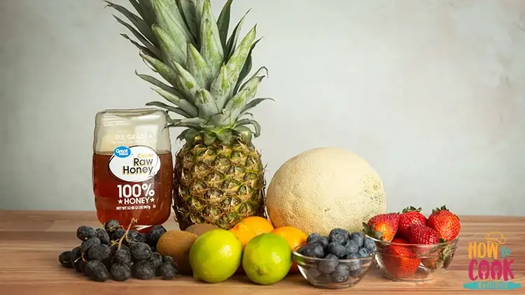 Fruit salad ingredients
