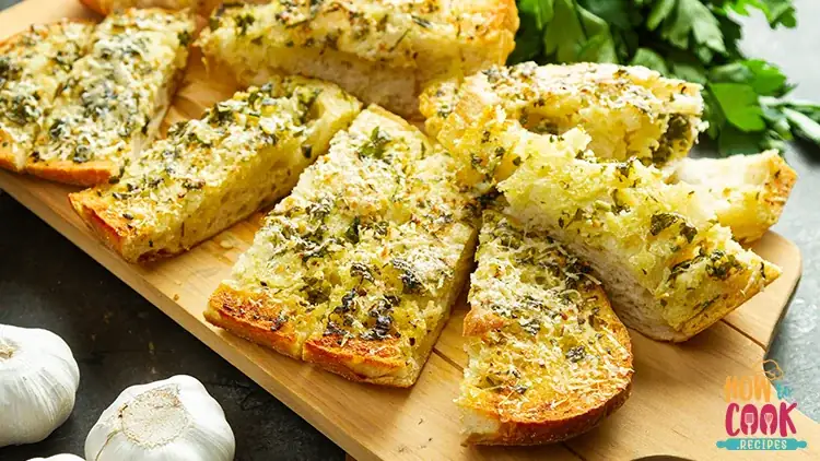 Homemade garlic bread
