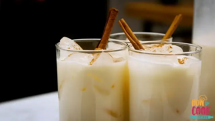 Homemade horchata recipe