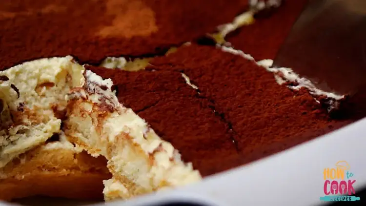 Homemade tiramisu recipe