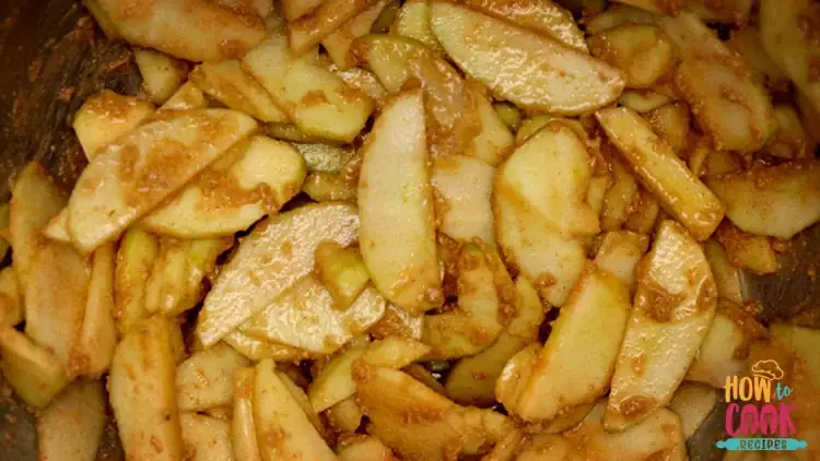 How do you know if apple crisp is done