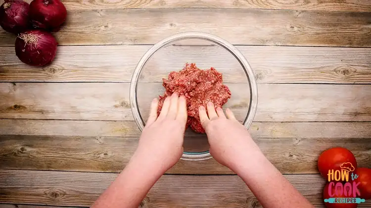 How do you make hamburgers from scratch