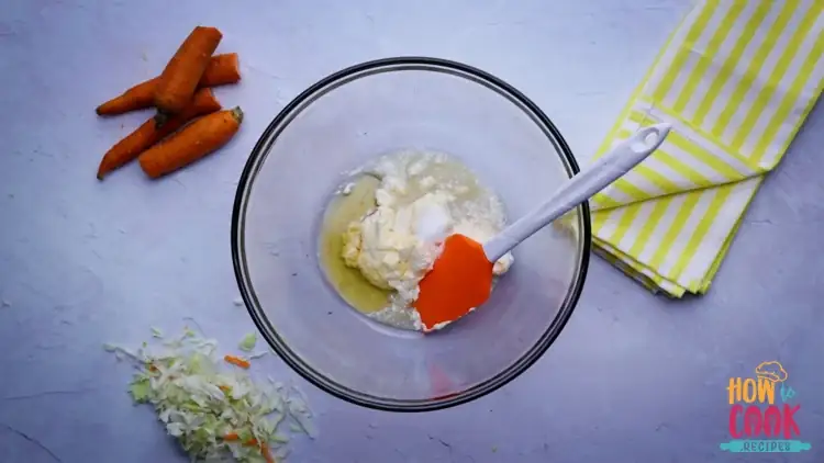 How to make coleslaw from scratch