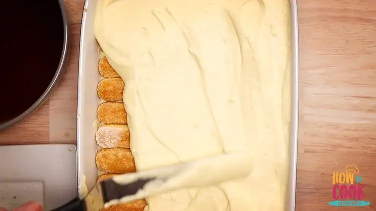 Layering tiramisu