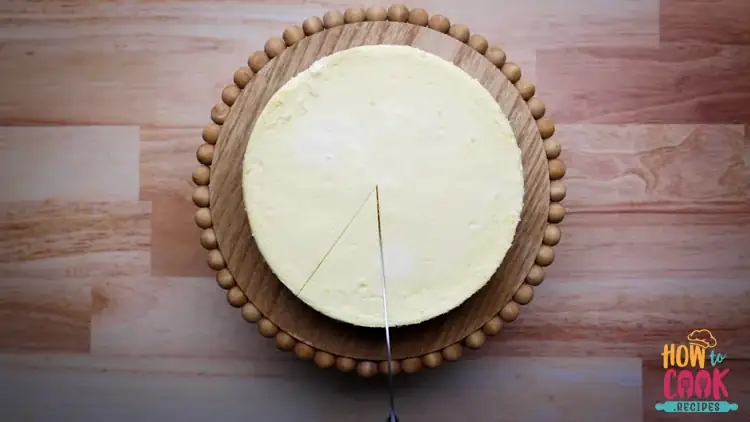 Leave sour cream out of cheesecake