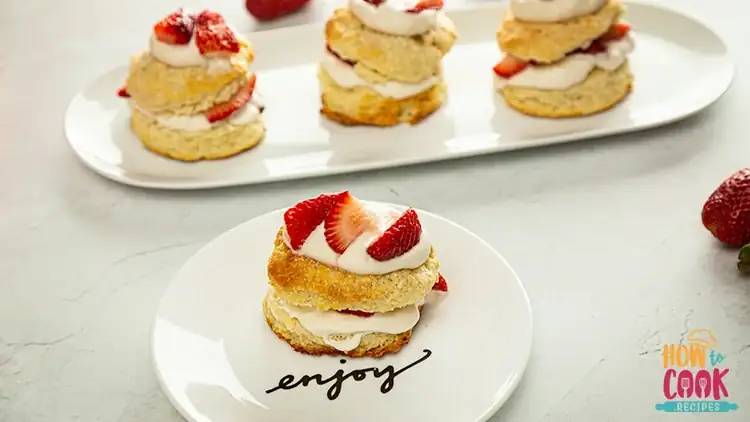 Make strawberry shortcake at home