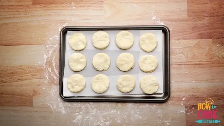 Making biscuits with all purpose flour and no baking powder