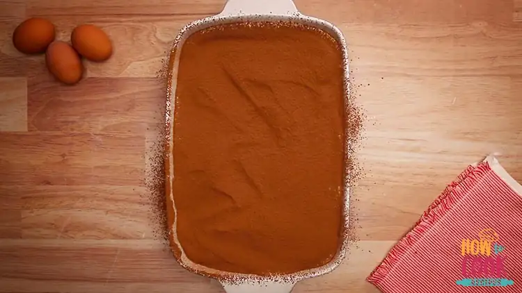Making homemade tiramisu from scratch