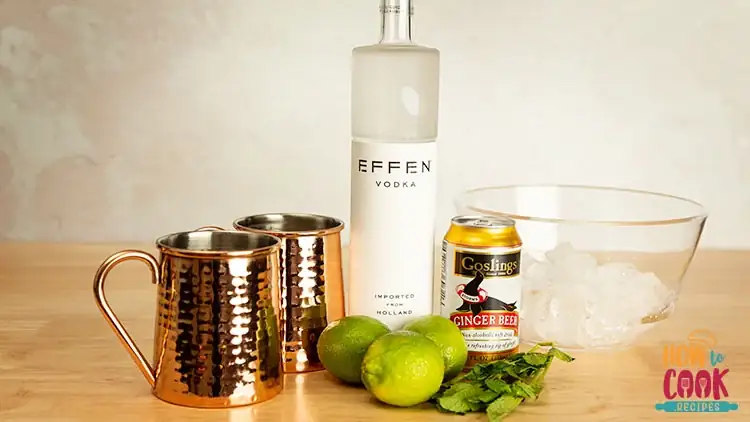 Moscow mule ingredients