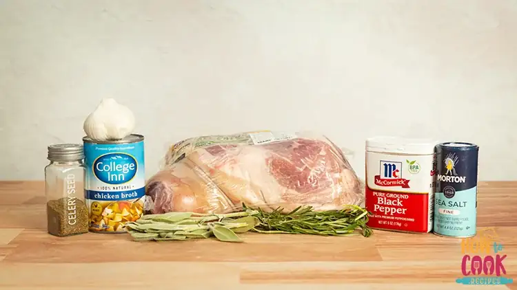 Pork roast ingredients