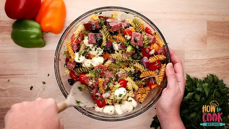 Should you rinse pasta for pasta salad