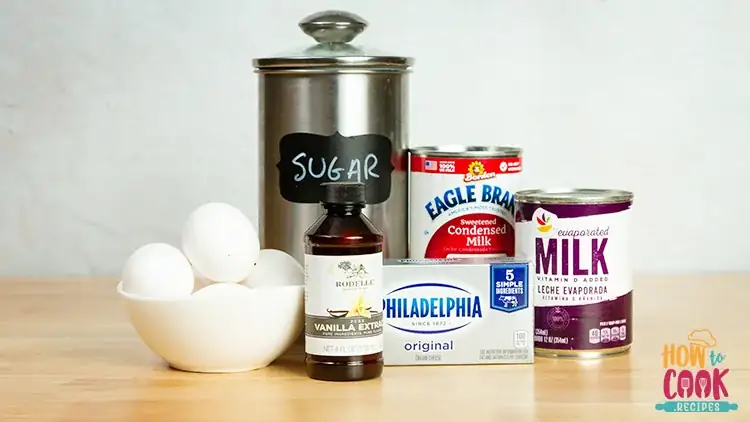 What are the ingredients for flan