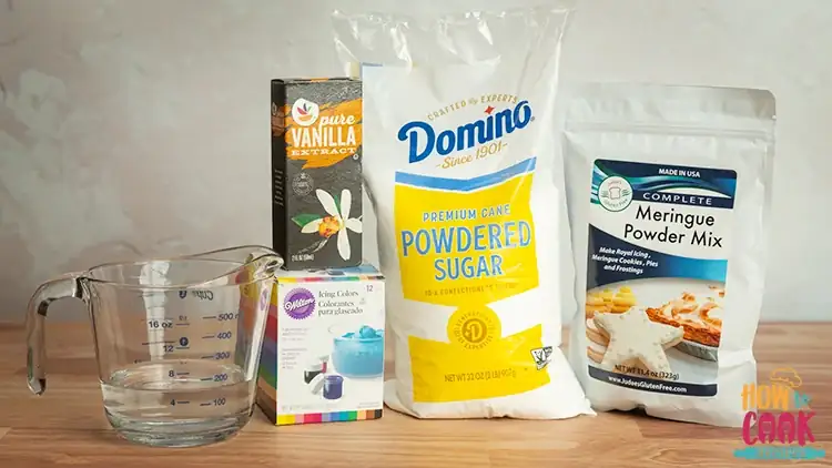 What is royal icing made of ingredients