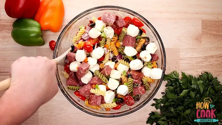 What is the fastest way to cool pasta for pasta salad