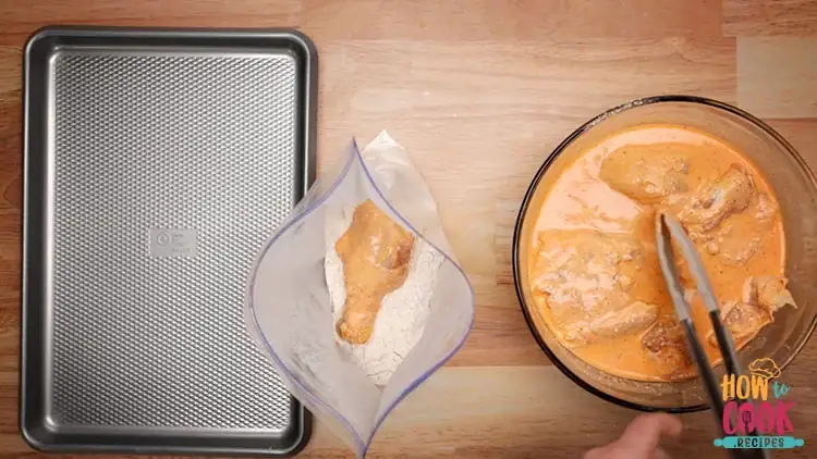 What is the secret to fried chicken