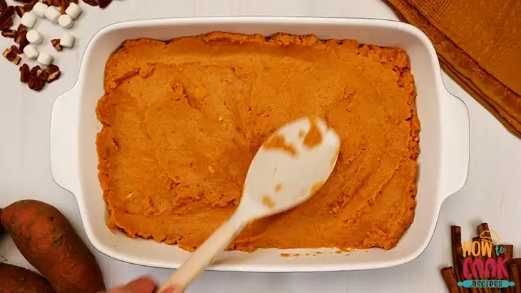 Why are there eggs in Sweet potato casserole
